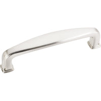 Milan 1 Plain Square Pull, 96 mm C/C, Satin Nickel alt 0