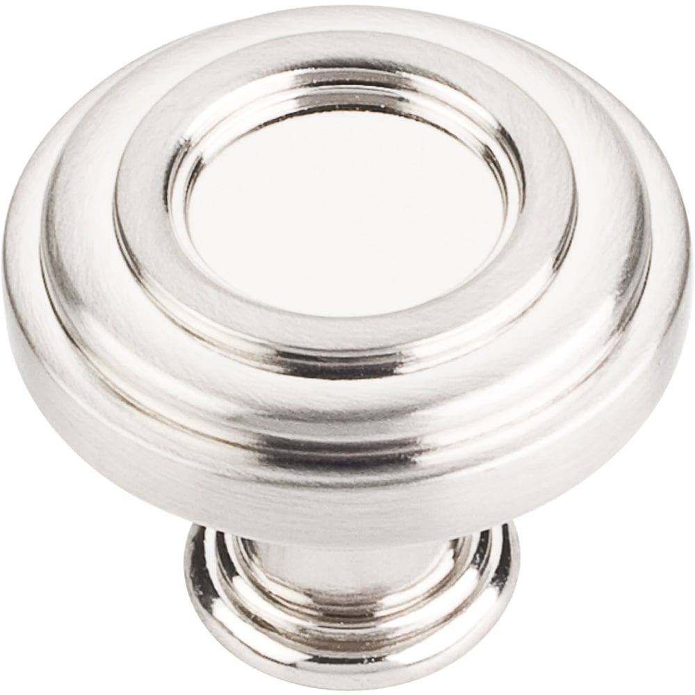 Lafayette Knob, 1-3/8" Dia.,  Satin Nickel alt 0