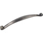 Lille Appliance Handle, 12" C/C, Brushed Pewter alt 0