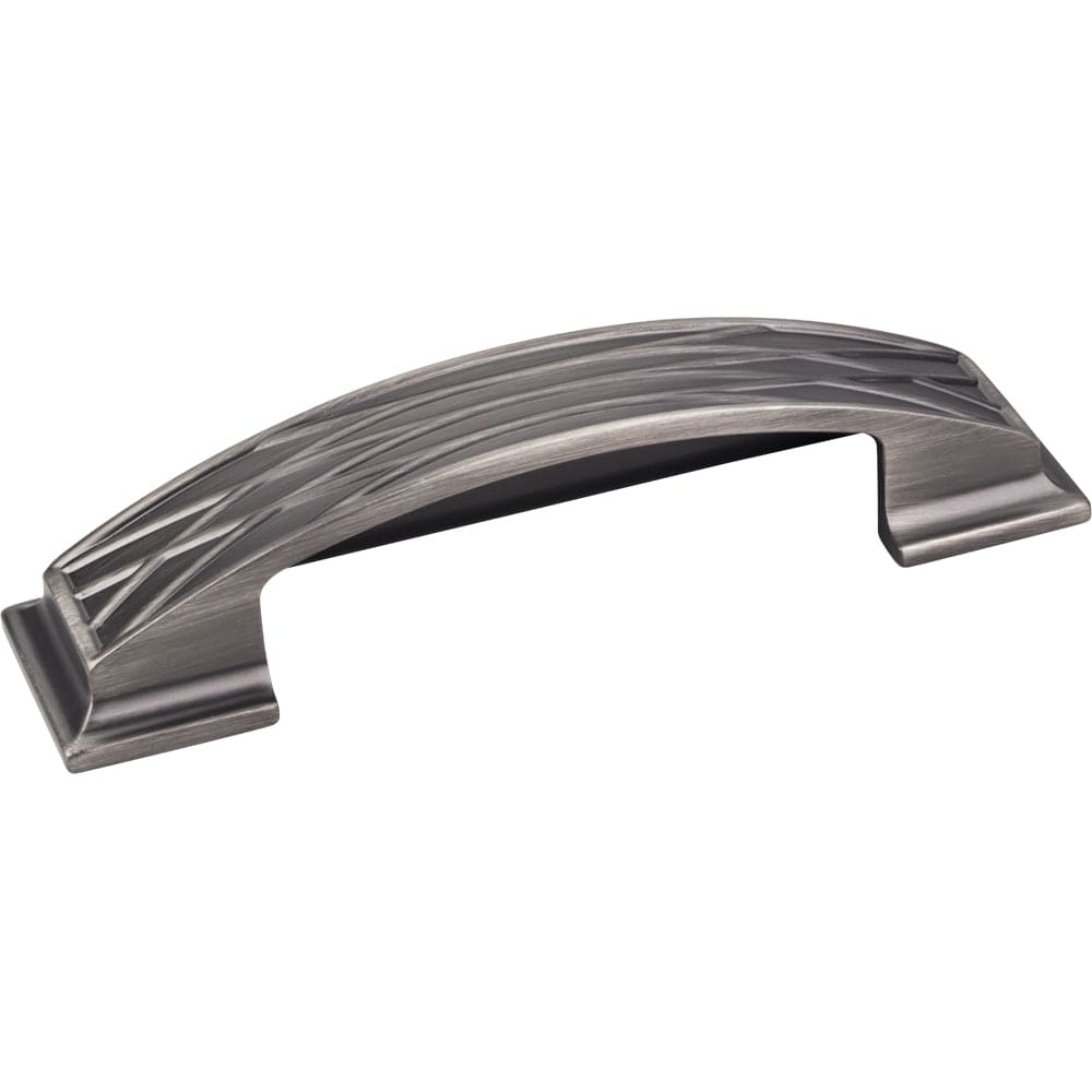 Aberdeen Lined Cup Pull, 96 mm C/C, Brushed Pewter alt 0