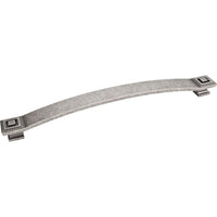 Delmar Appliance Handle, 12" C/C, Distressed Pewter alt 0