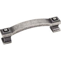 Delmar Pull, 96 mm C/C, Distressed Pewter alt 0