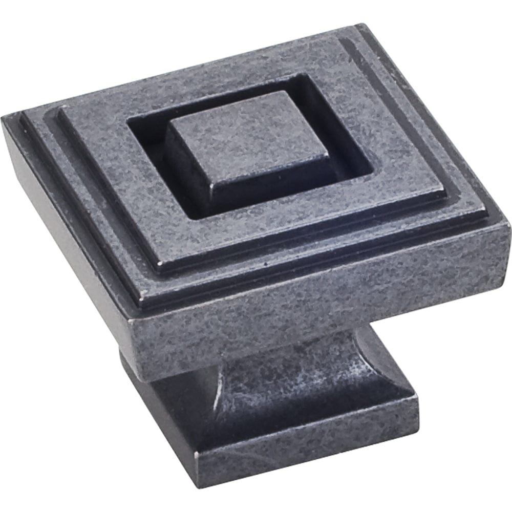 Delmar Large Knob, 1-1/4" O.L., Gun Metal alt 0
