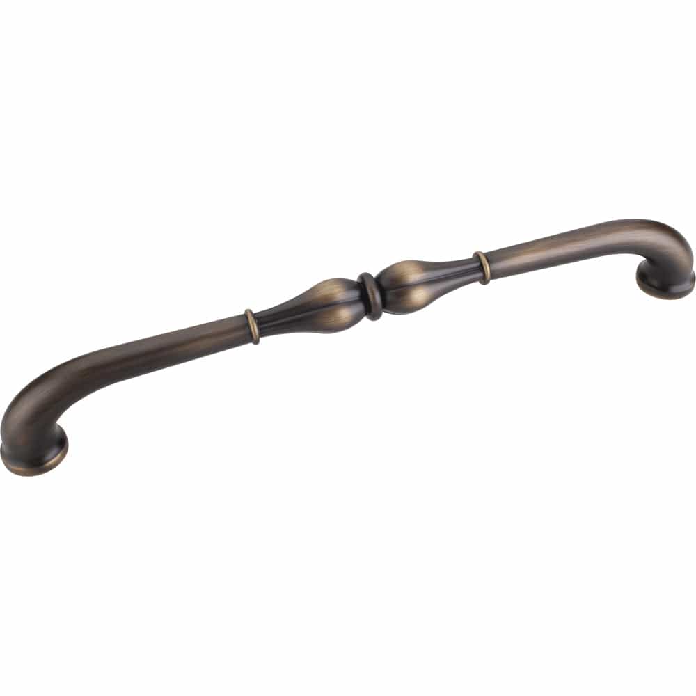 Hardware Resources Bella Appliance Handle, 12" C/C, Antique Brushed
