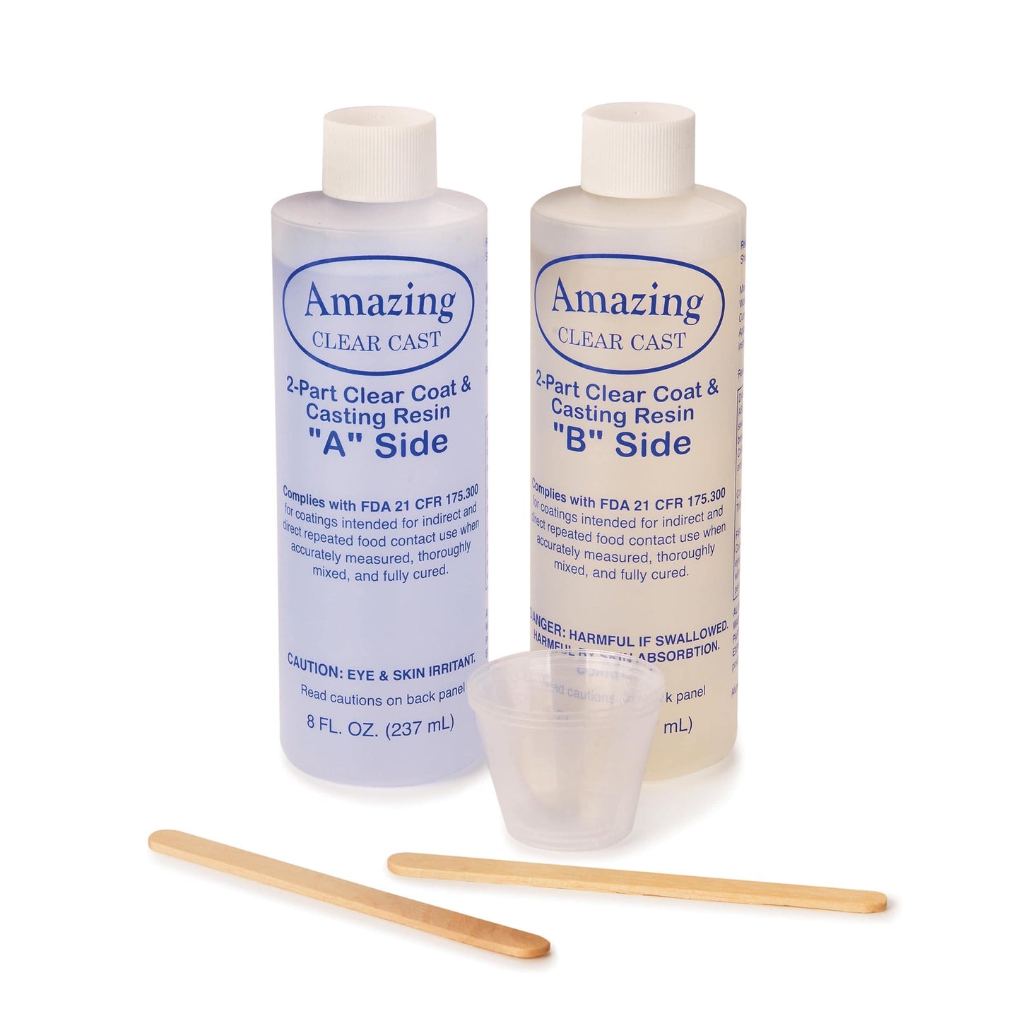 Amazing Clear Cast Epoxy Resin - High Gloss - 16 oz Kit alt 0