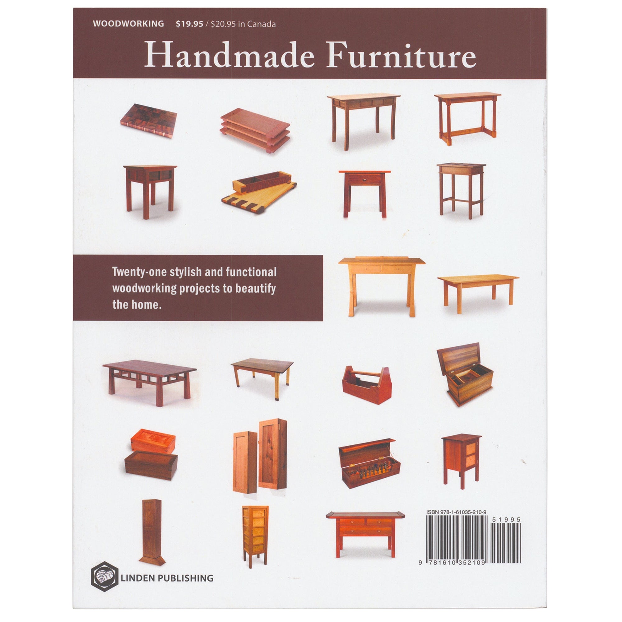 Handmade Furniture 21 Classic Woodworking Projects alt 0