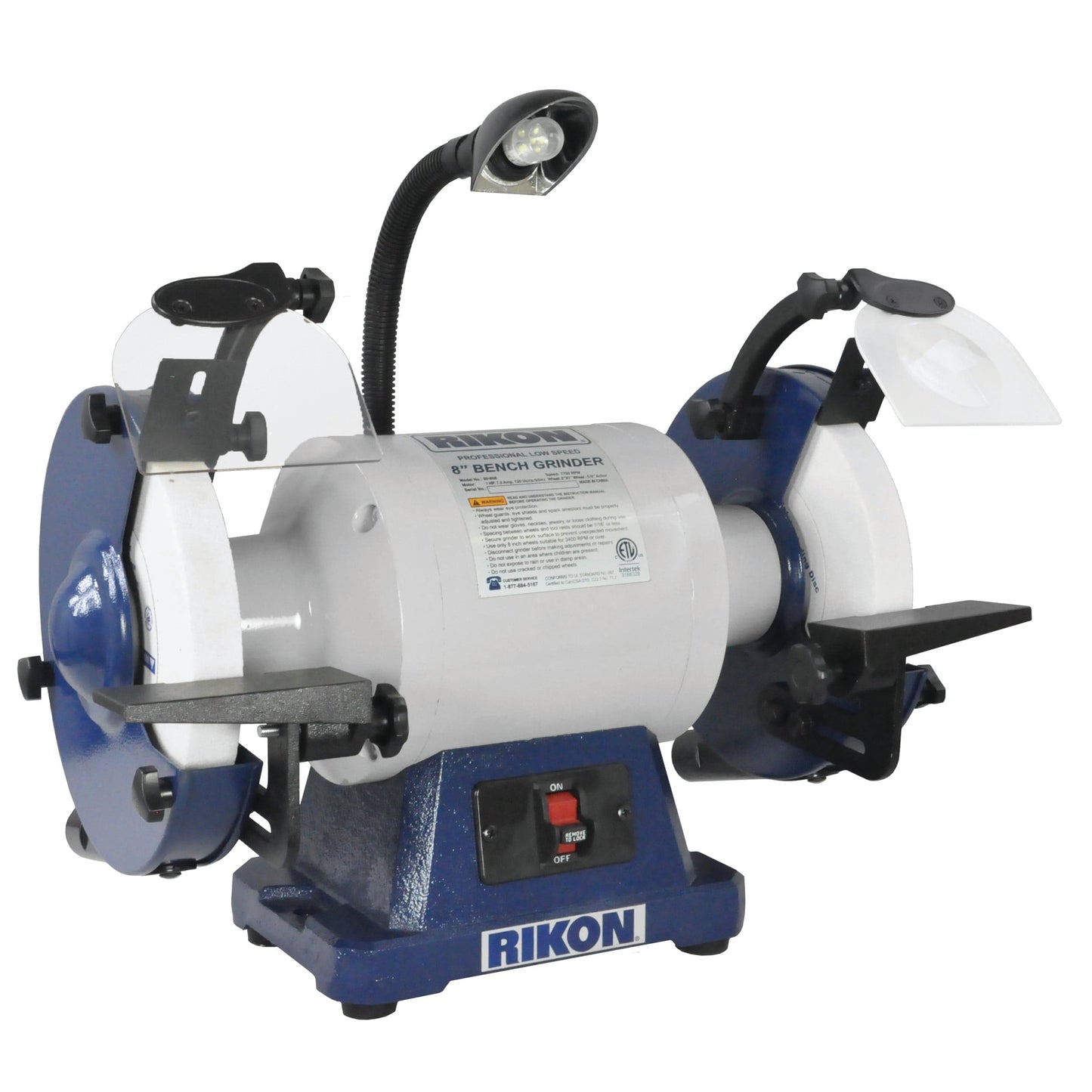8" Slow Speed Grinder - 1 HP alt 0
