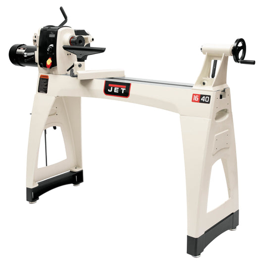 16" x 40" Electronic Variable Speed Wood Lathe - 1-1/2 HP - JWL-1640EVS alt 0