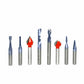 General Purpose CNC Router Bit Set - 8 Piece alt 0