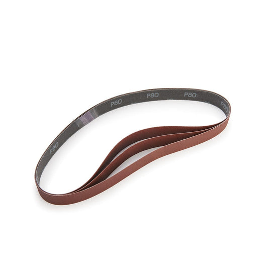 1x30 A/O Sanding Belt 80Grit - 3 Pack alt 0