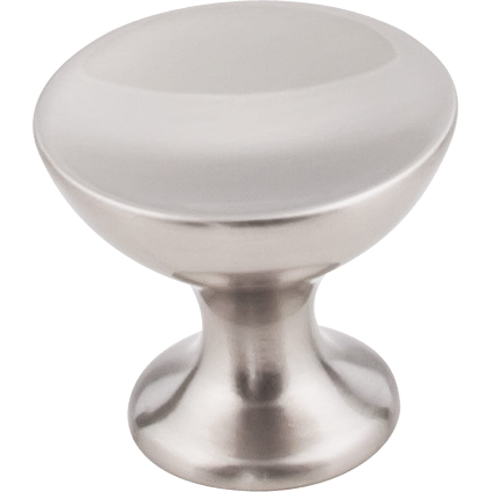 Rae Large Knob, 1-3/8" Dia., Satin Nickel alt 0