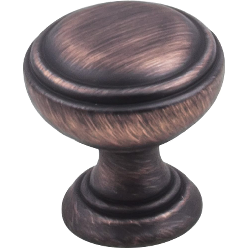Tiffany Knob, 1-1/4" Dia.,  Brushed Oil Rubbed Bronze alt 0