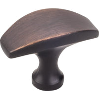 Cosgrove Knob, 1-1/2" O.L., Brushed Oil Rubbed Bronze alt 0