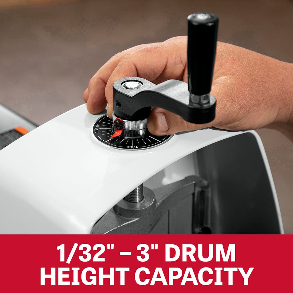 16" Drum Sander with Open Stand - 1-1/2 HP 1 Ph 115V - JWDS-1632