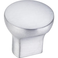 Brenton Knob 1" Dia  Brushed Chrome alt 0