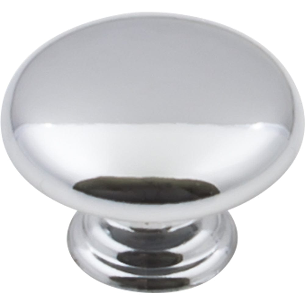 Gatsby Knob, 1-3/16" Dia.,  Polished Chrome alt 0