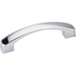 Merrick Pull, 96 mm C/C, Polished Chrome alt 0