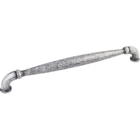 Chesapeake Appliance Handle, 12" C/C, Distressed Antique Silver alt 0