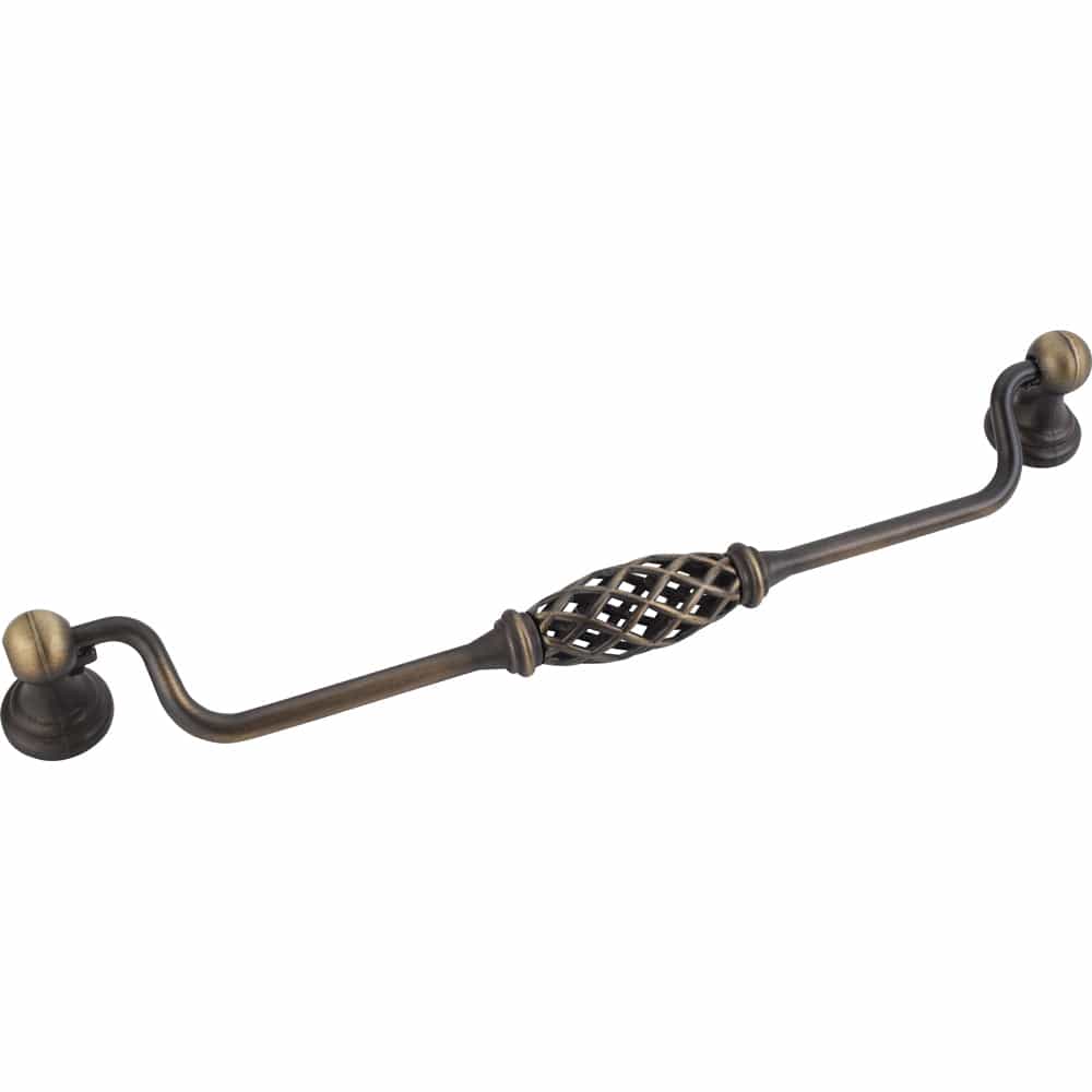 Tuscany Pull, 224 mm C/C, Finish  -Antique Brushed Satin Brass alt 0