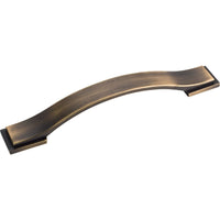 Mirada Pull, 128 mm C/C, Antique Brushed Satin Brass alt 0