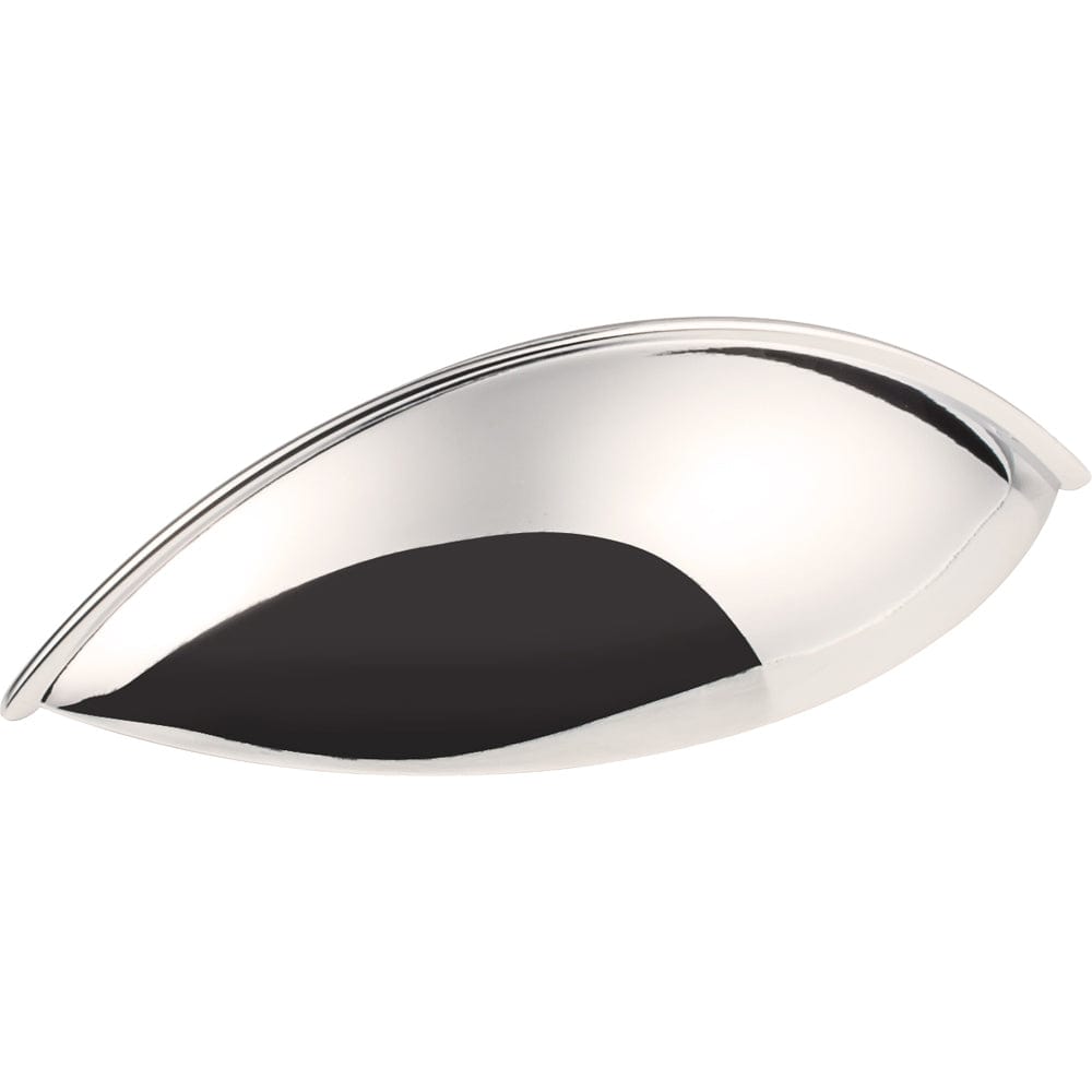 Bordeaux Pull, 96 mm C/C, Polished Nickel alt 0