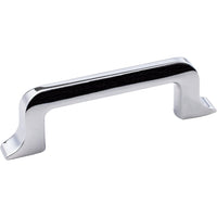 Callie Pull, 3" C/C, Polished Chrome alt 0