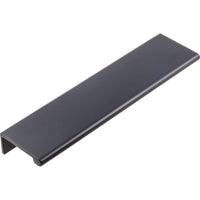 Edgefield Tab Pull, 127 mm C/C, Matt Black/Black alt 0