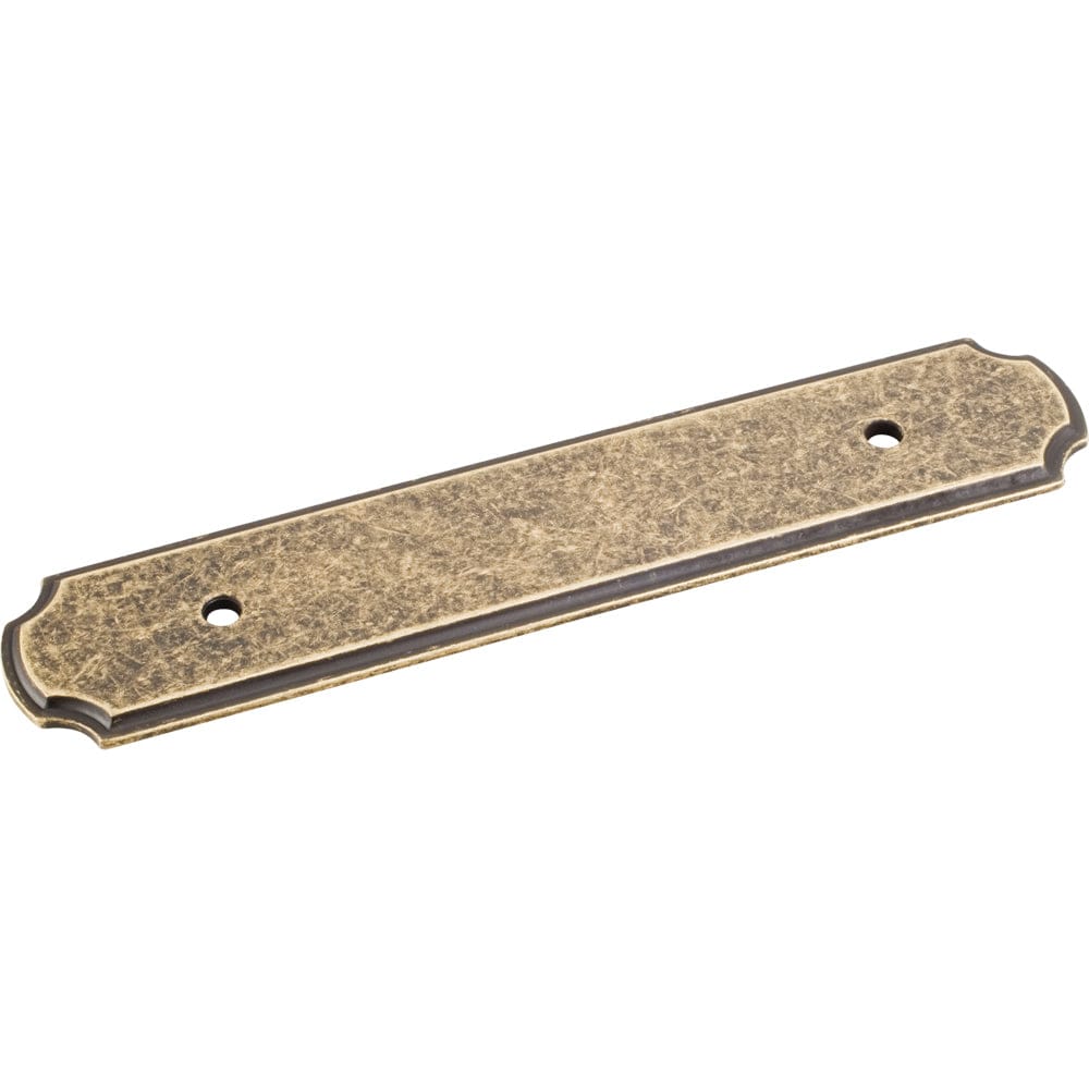 Pull Backplate Distressed Antique Brass alt 0