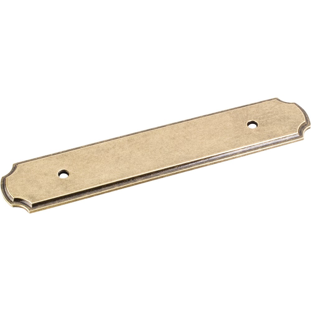 Pull Backplate  Distressed Antique Brass alt 0