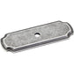 Knob, Backplate, 2-13/16" O.L., Distressed Antique Silver alt 0