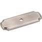 Knob, Backplate, 2-13/16" O.L., Brushed Pewter alt 0