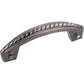 Rhodes Pull, 3" C/C, Brushed Pewter alt 0
