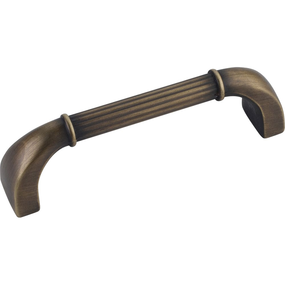 Cordova Pull, 96 mm C/C, Antique Brushed Satin Brass alt 0