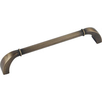 Cordova Pull, 160 mm C/C, Antique Brushed Satin Brass alt 0
