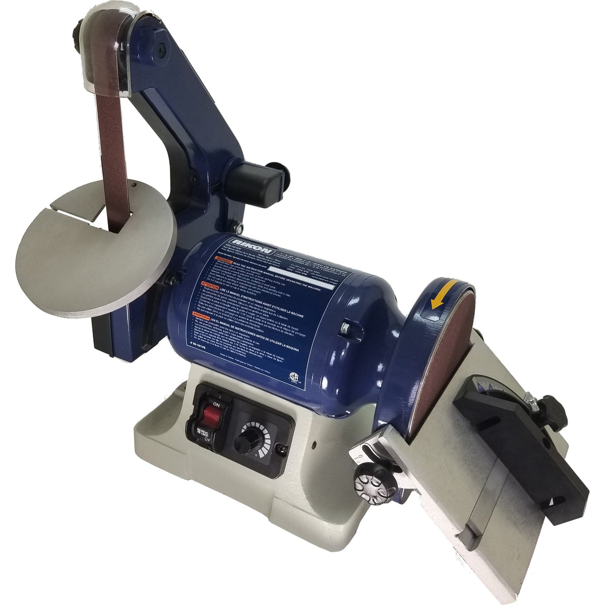 Rikon 6″ Disc Variable Speed Sander | 1″ x 30″ Belt | Woodcraft