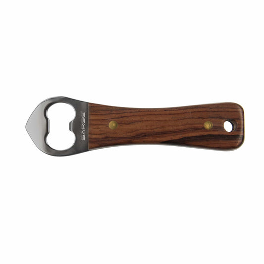 Rosebud - Bottle Opener, Stainless Steel and Rosewood alt 0