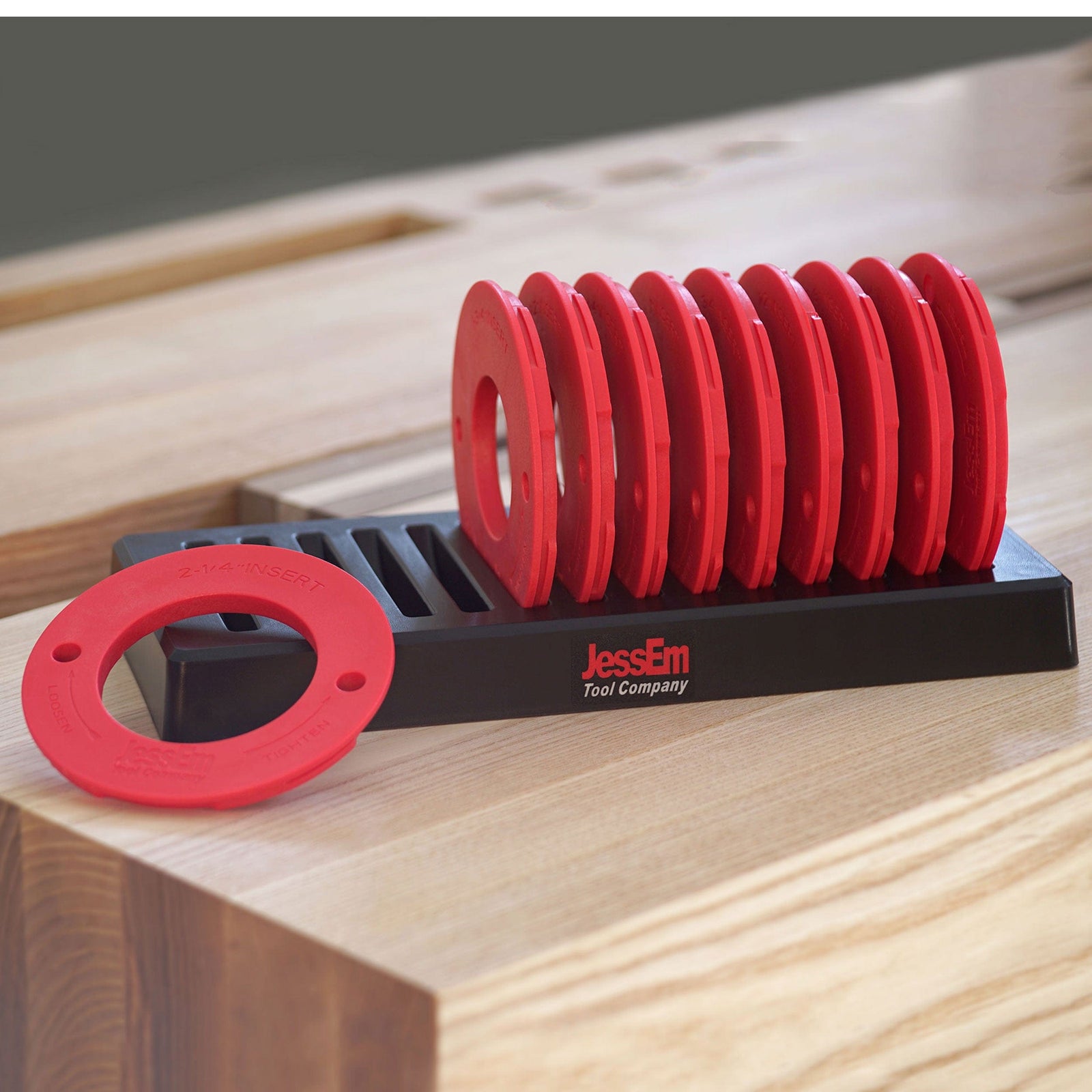 JessEm 10 Pc Router Table Insert Ring Kit with Storage Case | Woodcraft