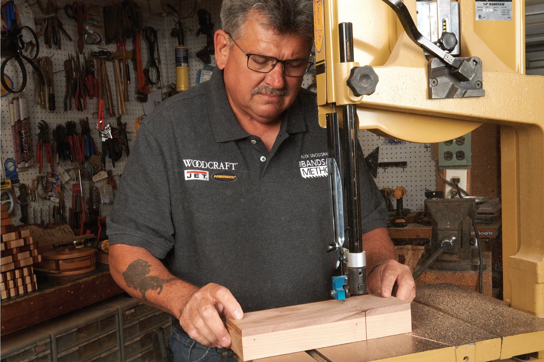 Alex Snodgrass The Bandsaw Method Woodcraft