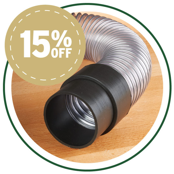 15% off dust collection