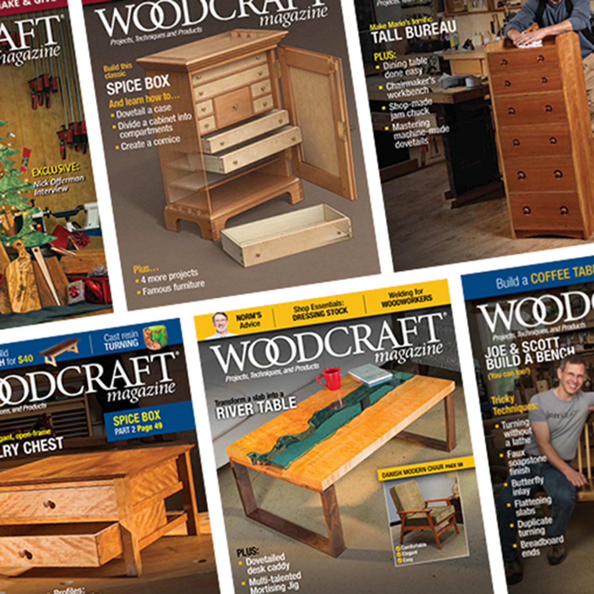 Woodcraft Magazine 1 Year Print Subscription