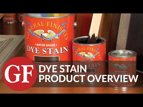 Layering & Toning With Colors, Water Based Dye Stains