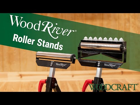 Shop Support with WoodRiver Roller Stands