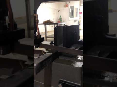 Jet  horizontal bandsaw 414560 Cutting 1in solid bar