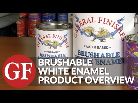 Brushable White Enamel Product Overview