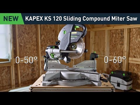 Festool KAPEX KS 120 REB: Sliding Compound Miter Saw