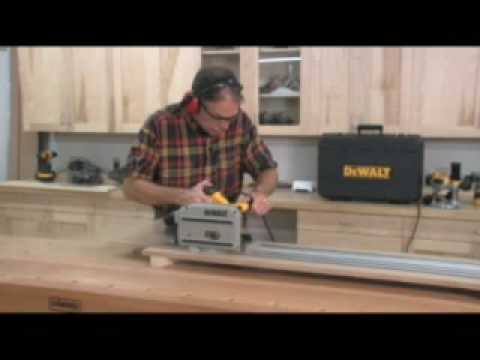 Dewalt Heavy Duty Tracksaw Presented by Woodcraft