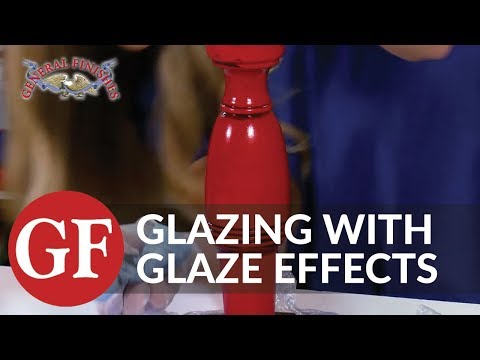 How To Glaze A Table With General Finishes Glaze E
