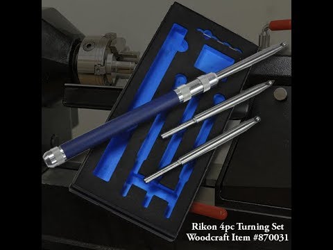 Rikon 4-Pc Turning System with Carbide Inserts