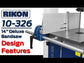 Design Features: Rikon Model 10-326 - 14\" Deluxe Bandsaw