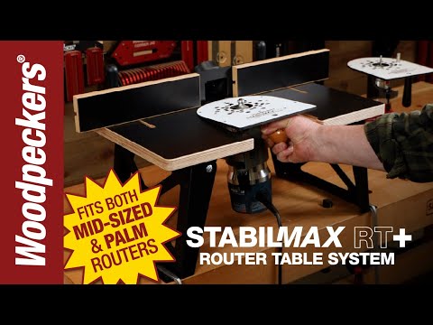 Woodpeckers StabilMax RT+ Router Table w/ Rack-It | Precision System at ...